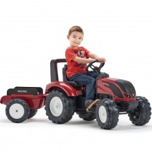 Minamas traktorius vaikams Valtra S4 nuo 3 metų